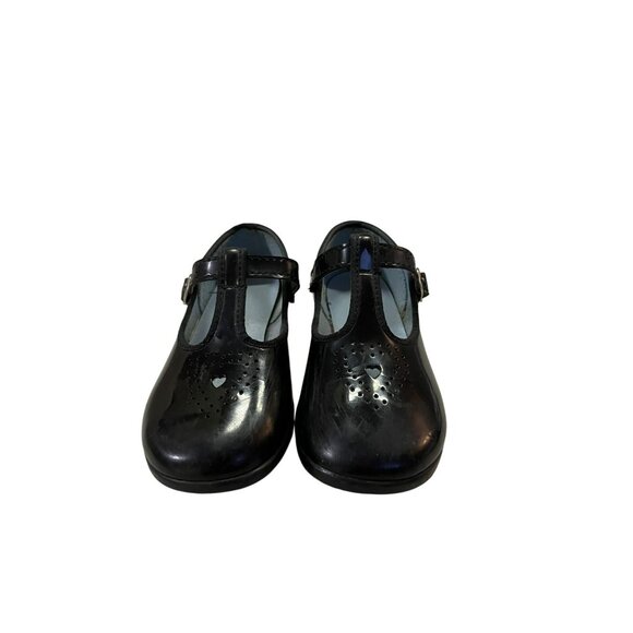 Vintage Mary Janes Little Girls 7.5 Used Black - Picture 1 of 13